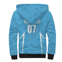 Uruguay Football 2024 Custom Sherpa Hoodie Los Charruas Sol de Mayo Ornamental Style - Wonder Print Shop