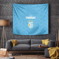 Uruguay Football 2024 Custom Tapestry Los Charruas Sol de Mayo Ornamental Style - Wonder Print Shop