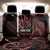 Kenya King Lion Personalized Back Car Seat Cover Stylized Maasai Shield - Wonder Print Shop