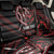 Kenya King Lion Personalized Back Car Seat Cover Stylized Maasai Shield - Wonder Print Shop