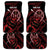 Kenya King Lion Personalized Car Mats Stylized Maasai Shield - Wonder Print Shop