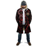 Kenya King Lion Personalized Cloak Stylized Maasai Shield - Wonder Print Shop