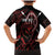 Kenya King Lion Personalized Family Matching Mermaid Dress and Hawaiian Shirt Stylized Maasai Shield - Wonder Print Shop