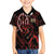 Kenya King Lion Personalized Family Matching Puletasi and Hawaiian Shirt Stylized Maasai Shield - Wonder Print Shop