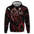 Kenya King Lion Personalized Hoodie Stylized Maasai Shield - Wonder Print Shop