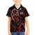 Kenya King Lion Personalized Kid Hawaiian Shirt Stylized Maasai Shield - Wonder Print Shop