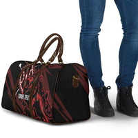 Kenya King Lion Personalized Travel Bag Stylized Maasai Shield - Wonder Print Shop