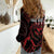 Kenya King Lion Personalized Women Casual Shirt Stylized Maasai Shield - Wonder Print Shop