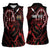 Kenya King Lion Personalized Women Sleeveless Polo Shirt Stylized Maasai Shield - Wonder Print Shop