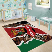 Kenya Grunge Area Rug Mix Animal Skin Pattern - Wonder Print Shop