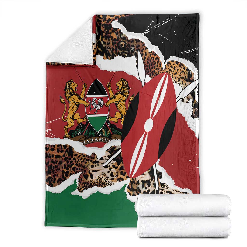 Kenya Grunge Blanket Mix Animal Skin Pattern - Wonder Print Shop