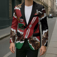 Kenya Grunge Blazer Mix Animal Skin Pattern - Wonder Print Shop