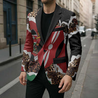 Kenya Grunge Blazer Mix Animal Skin Pattern - Wonder Print Shop