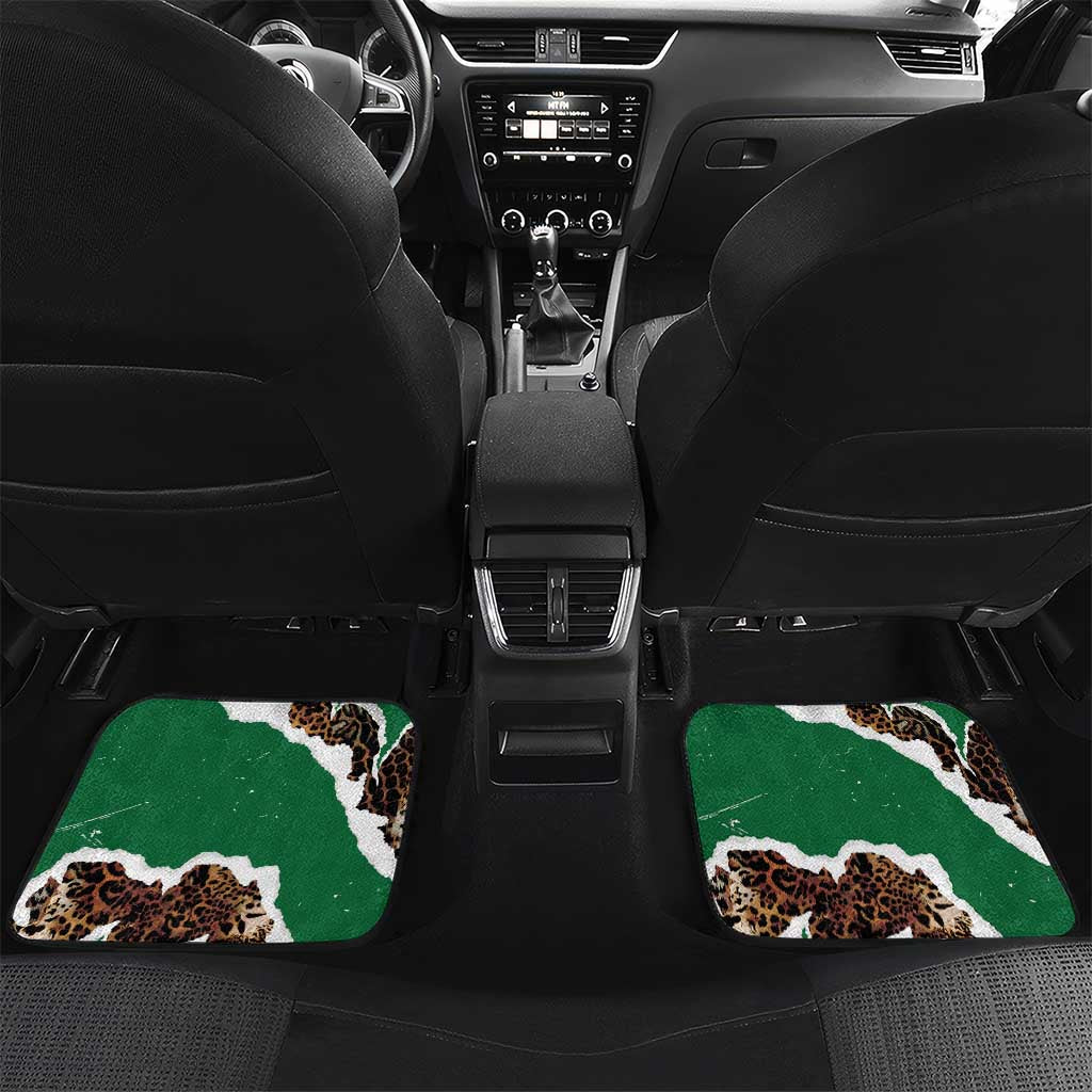 Kenya Grunge Car Mats Mix Animal Skin Pattern - Wonder Print Shop