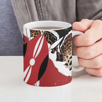Kenya Grunge Ceramic Mug Mix Animal Skin Pattern - Wonder Print Shop