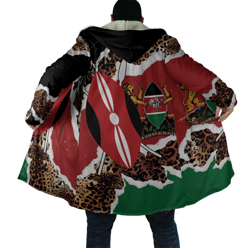 Kenya Grunge Cloak Mix Animal Skin Pattern - Wonder Print Shop