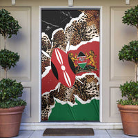 Kenya Grunge Door Cover Mix Animal Skin Pattern - Wonder Print Shop