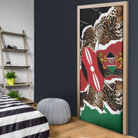 Kenya Grunge Door Cover Mix Animal Skin Pattern - Wonder Print Shop
