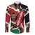 Kenya Grunge Family Matching Long Sleeve Bodycon Dress and Hawaiian Shirt Mix Animal Skin Pattern - Wonder Print Shop