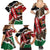 Kenya Grunge Family Matching Summer Maxi Dress and Hawaiian Shirt Mix Animal Skin Pattern - Wonder Print Shop