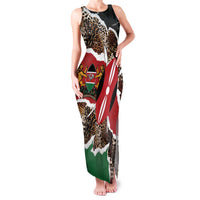 Kenya Grunge Family Matching Tank Maxi Dress and Hawaiian Shirt Mix Animal Skin Pattern - Wonder Print Shop