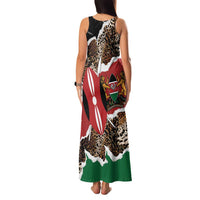 Kenya Grunge Family Matching Tank Maxi Dress and Hawaiian Shirt Mix Animal Skin Pattern - Wonder Print Shop