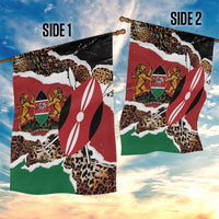 Kenya Grunge Garden Flag Mix Animal Skin Pattern - Wonder Print Shop