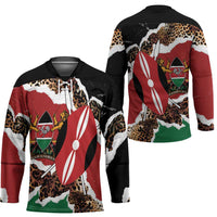 Kenya Grunge Hockey Jersey Mix Animal Skin Pattern - Wonder Print Shop
