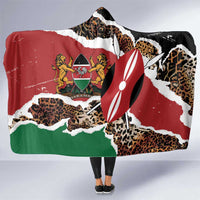 Kenya Grunge Hooded Blanket Mix Animal Skin Pattern - Wonder Print Shop