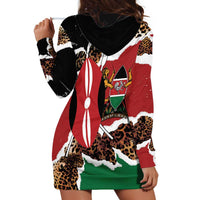Kenya Grunge Hoodie Dress Mix Animal Skin Pattern - Wonder Print Shop