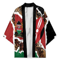 Kenya Grunge Kimono Mix Animal Skin Pattern - Wonder Print Shop