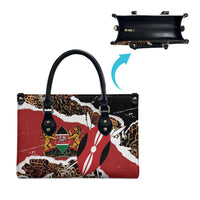 Kenya Grunge Leather Bag Mix Animal Skin Pattern - Wonder Print Shop