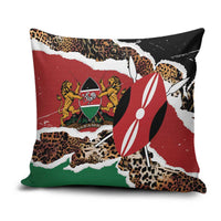 Kenya Grunge Pillow Cover Mix Animal Skin Pattern - Wonder Print Shop