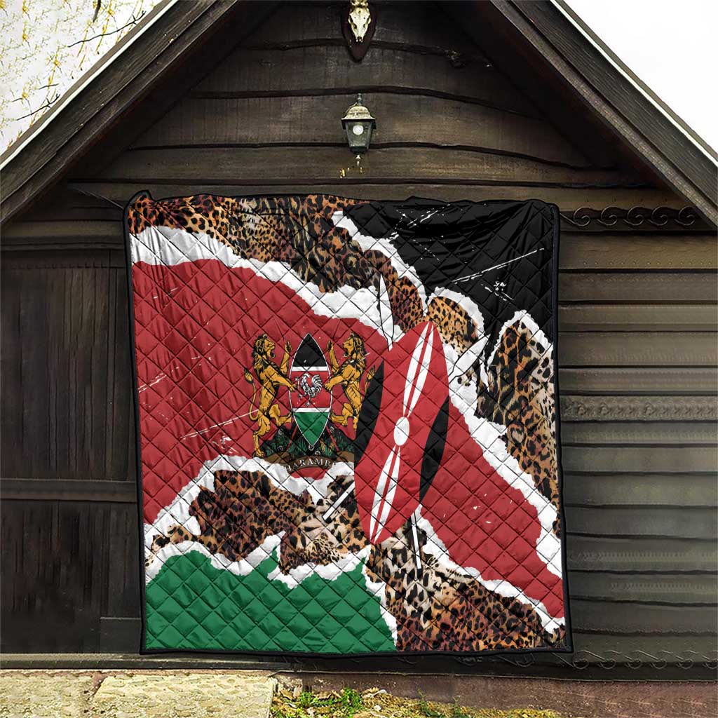 Kenya Grunge Quilt Mix Animal Skin Pattern - Wonder Print Shop