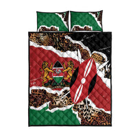 Kenya Grunge Quilt Bed Set Mix Animal Skin Pattern - Wonder Print Shop
