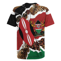 Kenya Grunge Rugby Jersey Mix Animal Skin Pattern - Wonder Print Shop