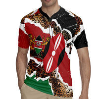 Kenya Grunge Rugby Jersey Mix Animal Skin Pattern - Wonder Print Shop
