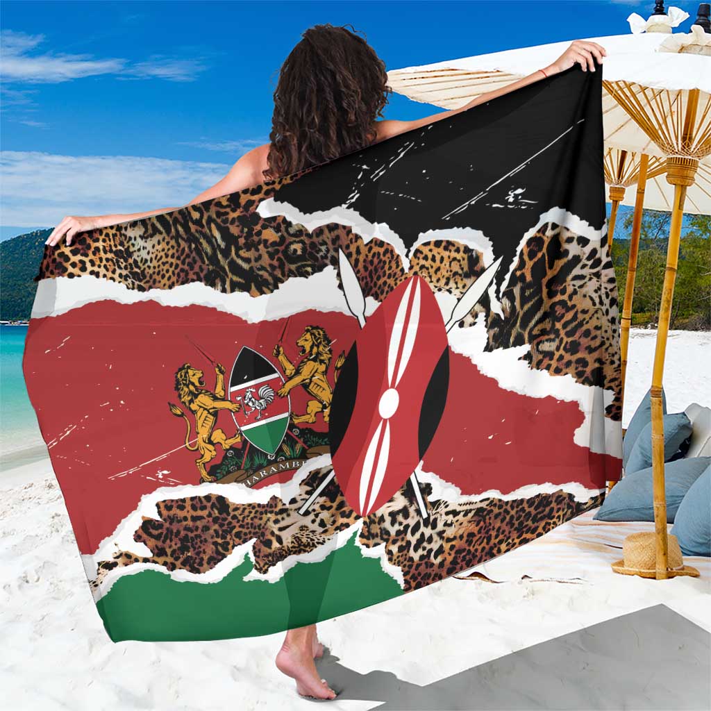 Kenya Grunge Sarong Mix Animal Skin Pattern - Wonder Print Shop