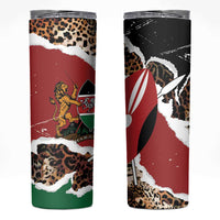 Kenya Grunge Skinny Tumbler Mix Animal Skin Pattern - Wonder Print Shop