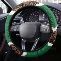 Kenya Grunge Steering Wheel Cover Mix Animal Skin Pattern - Wonder Print Shop