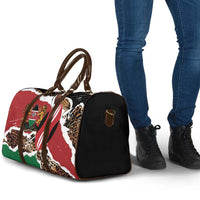 Kenya Grunge Travel Bag Mix Animal Skin Pattern - Wonder Print Shop