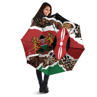 Kenya Grunge Umbrella Mix Animal Skin Pattern - Wonder Print Shop