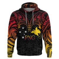 Papua New Guinea Hoodie 48th Independence Anniversary Gradient - Wonder Print Shop