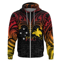 Papua New Guinea Hoodie 48th Independence Anniversary Gradient - Wonder Print Shop