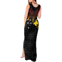 Papua New Guinea Tank Maxi Dress 48th Independence Anniversary Gradient - Wonder Print Shop