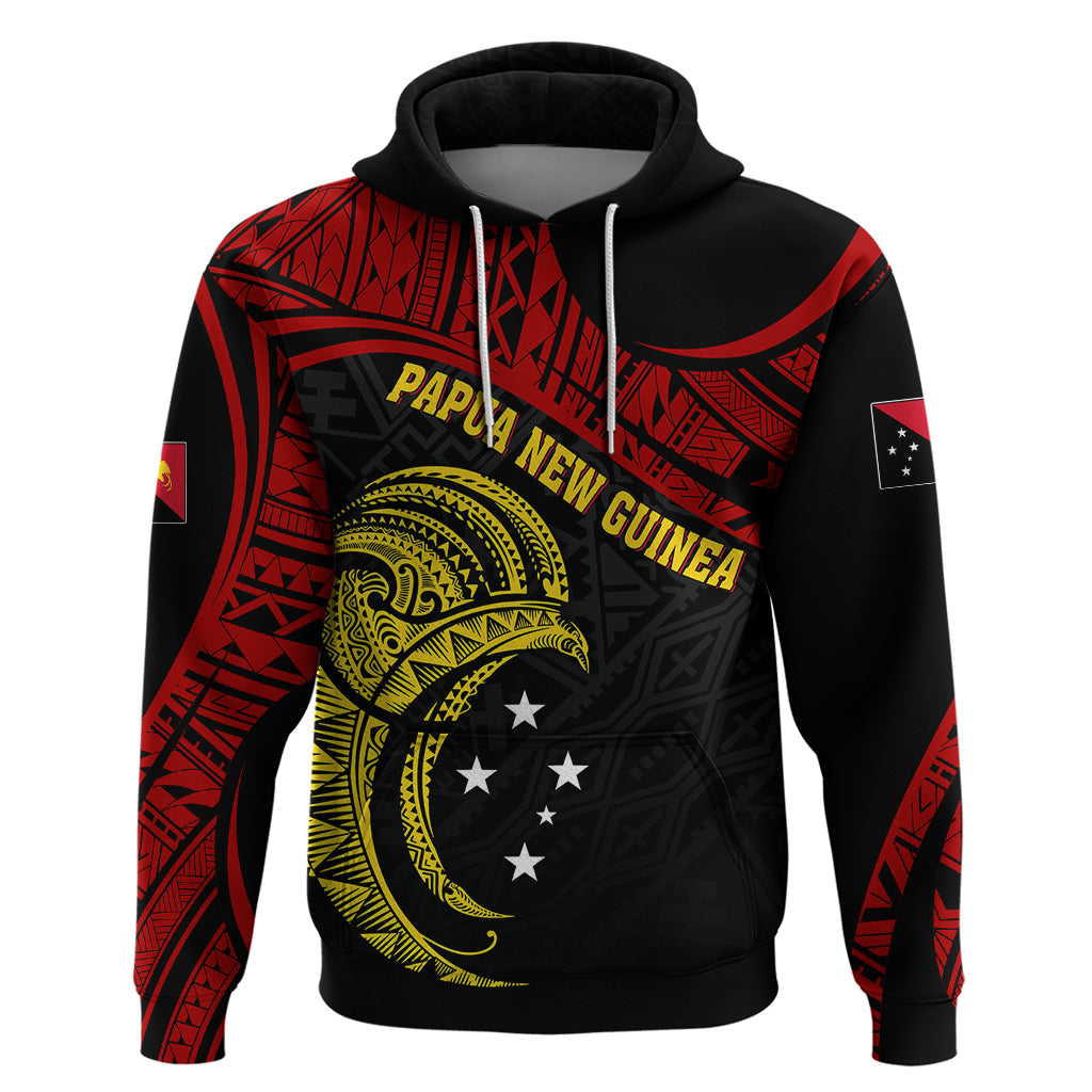 Papua New Guinea Hoodie 48th Independence Anniversary Bird-of-Paradise Tribal Art - Wonder Print Shop
