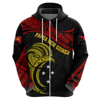 Papua New Guinea Hoodie 48th Independence Anniversary Bird-of-Paradise Tribal Art - Wonder Print Shop