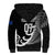 Personalised New Zealand Rugby Sherpa Hoodie Aotearoa Silver Fern Koru Maori Style - Wonder Print Shop