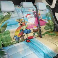 Have Yourself A Beachy Little Christmas Back Car Seat Cover with Santa Chilling - Wonder Print Shop