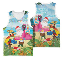 Have Yourself A Beachy Little Christmas Basketball Jersey with Santa Chilling - Wonder Print Shop